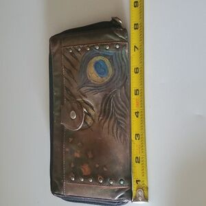 Anuscha peacock wallet.
